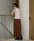 別注 Panel Rib Half Sleeve Tee