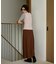 別注 Panel Rib Half Sleeve Tee