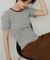別注 Panel Rib Half Sleeve Tee