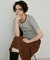 別注 Panel Rib Half Sleeve Tee