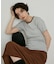 別注 Panel Rib Half Sleeve Tee