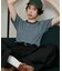 別注 Panel Rib Half Sleeve Tee