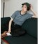 別注 Panel Rib Half Sleeve Tee