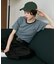 別注 Panel Rib Half Sleeve Tee