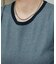 別注 Panel Rib Half Sleeve Tee