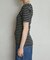 別注 Panel Rib Half Sleeve Tee