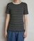 別注 Panel Rib Half Sleeve Tee