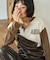 ヘンリーネック フットボール ロゴＴシャツ