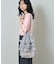 メッシュフリル 巾着バッグ