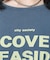 ルーズネック ピグメントロゴTシャツ