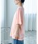 ルーズネック ピグメントロゴTシャツ