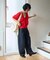 別注 TUCK CURVE WIDE DENIM