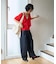 別注 TUCK CURVE WIDE DENIM