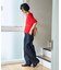 別注 TUCK CURVE WIDE DENIM