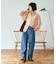 別注 TUCK CURVE WIDE DENIM