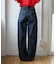別注 TUCK CURVE WIDE DENIM