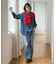 別注 FRILL COLLAR DENIM SHIRTS
