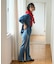 別注 FRILL COLLAR DENIM SHIRTS