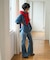 別注 FRILL COLLAR DENIM SHIRTS