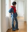 別注 FRILL COLLAR DENIM SHIRTS
