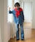 別注 FRILL COLLAR DENIM SHIRTS