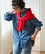 別注 FRILL COLLAR DENIM SHIRTS