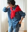 別注 FRILL COLLAR DENIM SHIRTS
