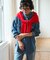 別注 FRILL COLLAR DENIM SHIRTS