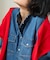 別注 FRILL COLLAR DENIM SHIRTS