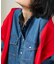 別注 FRILL COLLAR DENIM SHIRTS