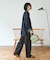 別注 FRILL COLLAR DENIM SHIRTS