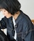 別注 FRILL COLLAR DENIM SHIRTS