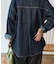 別注 FRILL COLLAR DENIM SHIRTS