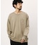 FREAK'S STORE for BEACH & FES リラックスフィット ワンポイントロゴ スピンドル ロングスリーブTシャツ