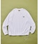 FREAK'S STORE for BEACH & FES リラックスフィット ワンポイントロゴ スピンドル ヘンリーネック ロングスリーブTシャツ