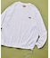 FREAK'S STORE for BEACH & FES リラックスフィット ワンポイントロゴ スピンドル ヘンリーネック ロングスリーブTシャツ