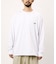 FREAK'S STORE for BEACH & FES リラックスフィット ワンポイントロゴ スピンドル ヘンリーネック ロングスリーブTシャツ