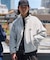umbro × FREAK'S STORE 別注 ブラッシュド スタンドカラー ブルゾン