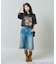 ”HELLO KITTY' Giddy Upコラージュ プリントTシャツ