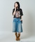 ”HELLO KITTY' Giddy Upコラージュ プリントTシャツ