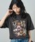 ”HELLO KITTY' Giddy Upコラージュ プリントTシャツ