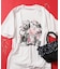 サンリオキャラクターズ コラージュプリントＴシャツ