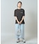 ”CINNAMOROLL” 目隠し コミック柄 プリントTシャツ