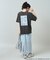 ”CINNAMOROLL” 目隠し コミック柄 プリントTシャツ