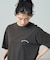 ”CINNAMOROLL” 目隠し コミック柄 プリントTシャツ