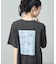 ”CINNAMOROLL” 目隠し コミック柄 プリントTシャツ