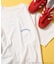 ”CINNAMOROLL” 目隠し コミック柄 プリントTシャツ