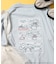 ”CINNAMOROLL” 目隠し コミック柄 プリントTシャツ