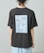 ”CINNAMOROLL” 目隠し コミック柄 プリントTシャツ