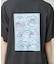”CINNAMOROLL” 目隠し コミック柄 プリントTシャツ
